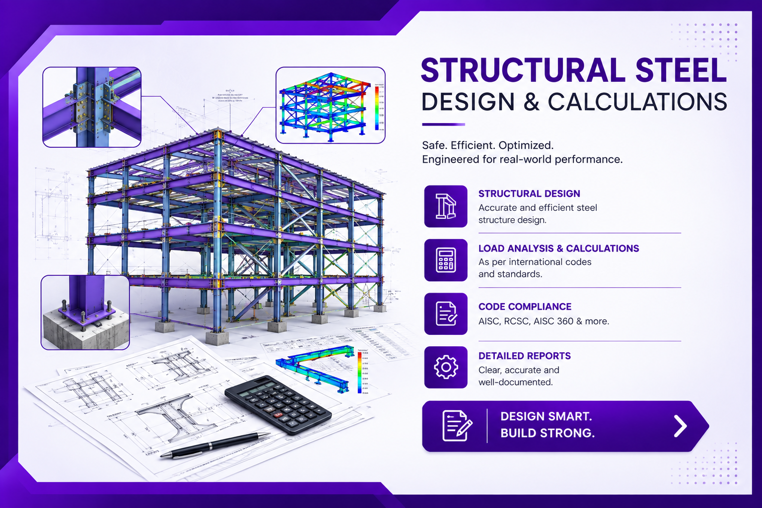 Structural Steel Design Calculations